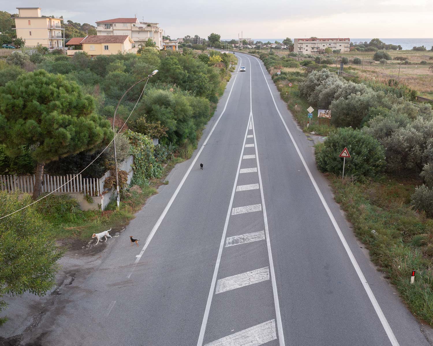 Cavalcavia nei pressi di Stignano (RC) - Progetto SS106 lungo la costa Jonica - Filippo Armonio Fotografo